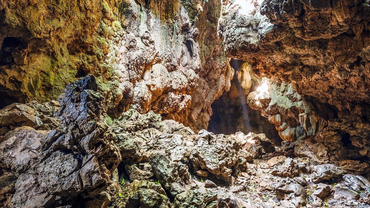 Meghalaya limestone caves